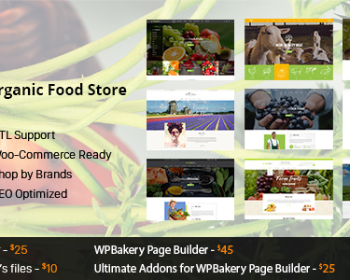  WordPressˮ���߲˹����̳�����ģ��FoodFarm